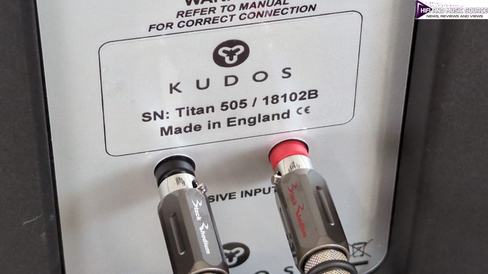 Kudos Titan 505 loudspeaker HiFi and Music Source