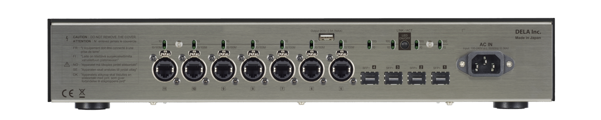 Dela S5 Audiophile Network Switch