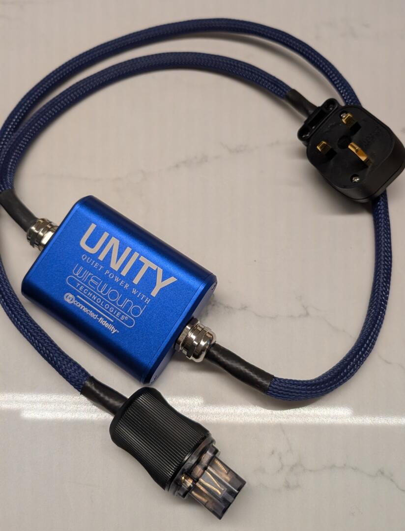 Wirewound UNITY mains power cable