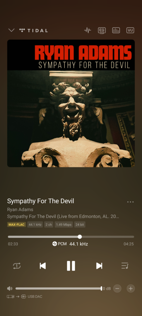 Sympathy For The Devil, a cover by Ryan Adams