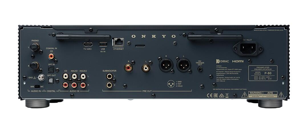 Onkyo P80 preamp